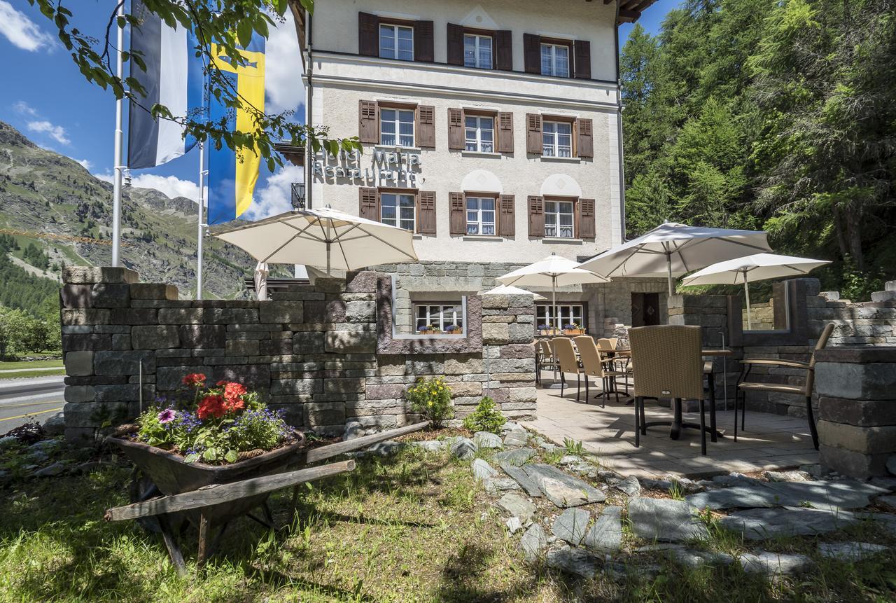 Hotel Maria Sils Maria Buitenkant foto