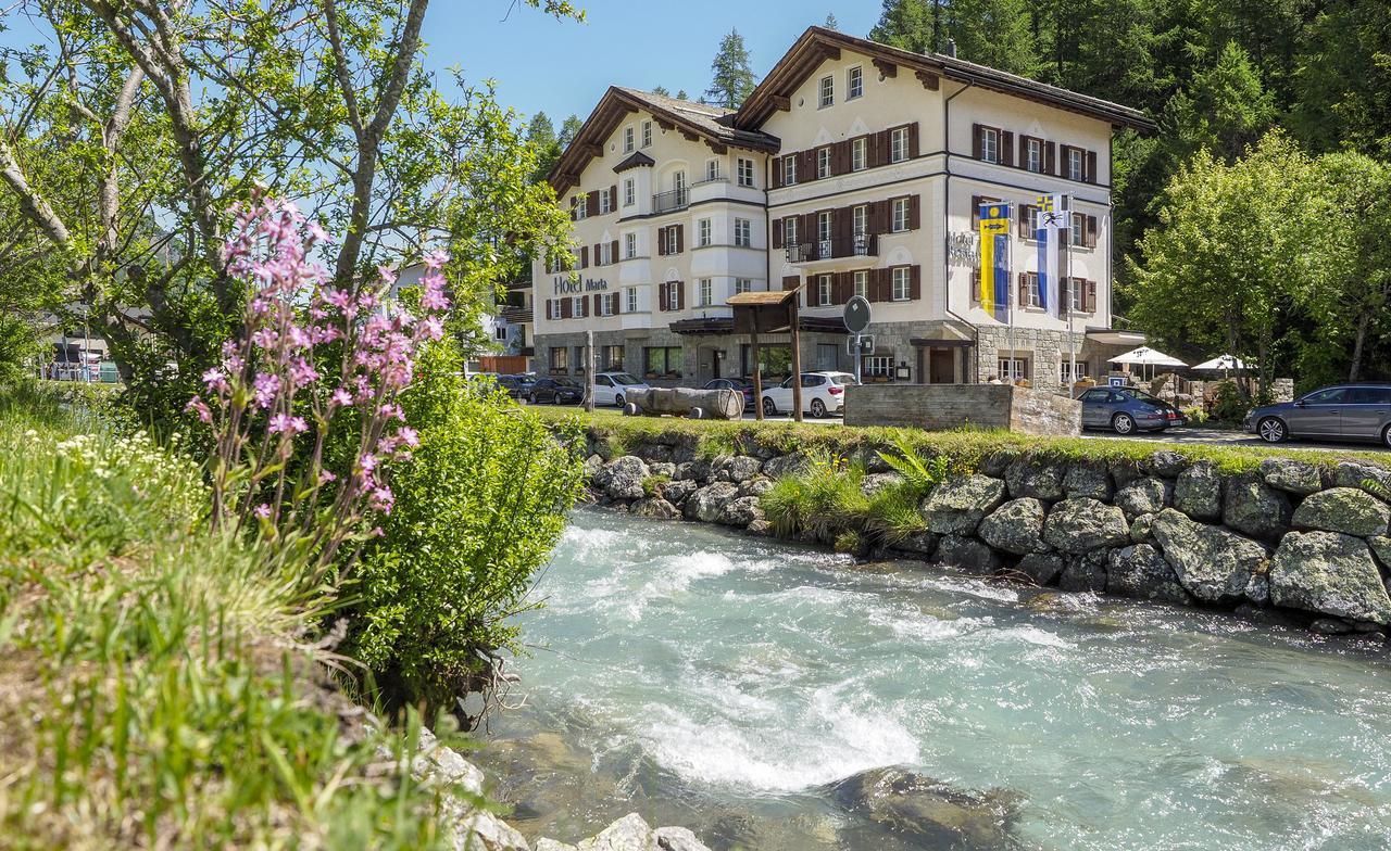 Hotel Maria Sils Maria Buitenkant foto