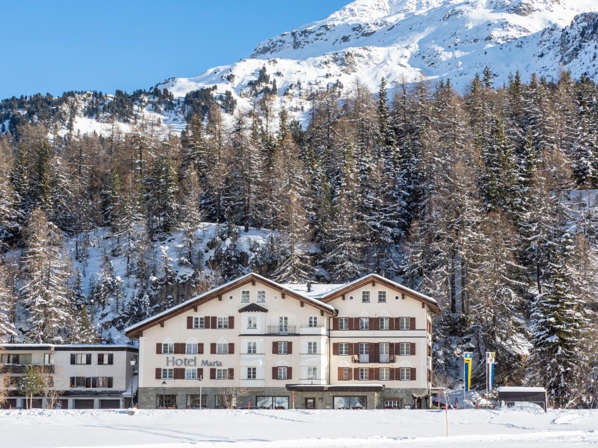 Hotel Maria Sils Maria Buitenkant foto